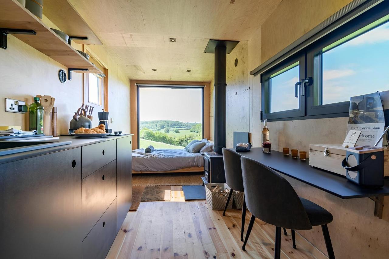 Secluded Offgrid Cabin W/ Sunset View & Fireplace Canterbury Buitenkant foto