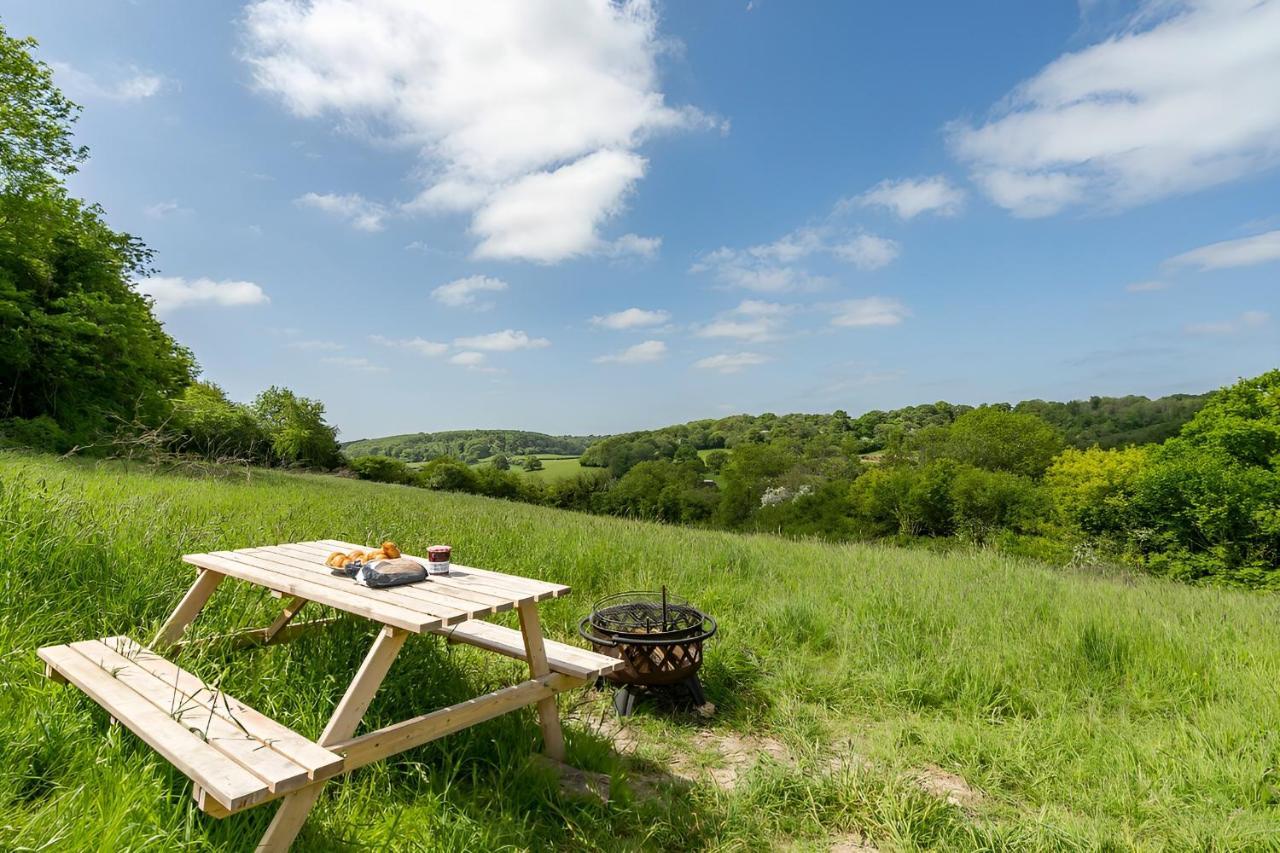Secluded Offgrid Cabin W/ Sunset View & Fireplace Canterbury Buitenkant foto